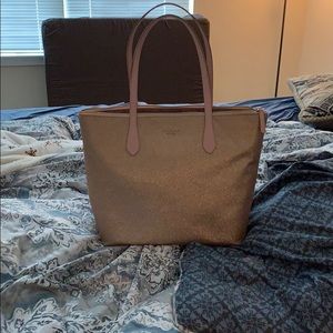Beautiful pink glitter Kate Spade tote